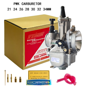 <span class=keywords><strong>Carburador</strong></span> PWK 21 24 26 28 30 <span class=keywords><strong>32</strong></span> 34 mm, <span class=keywords><strong>Carburador</strong></span> de Carreras para Motor de 50-300 cc, <span class=keywords><strong>Keihin</strong></span> Honda Yamaha Kawasaki, Motocicleta de Carreras, ATV - Product Image 1