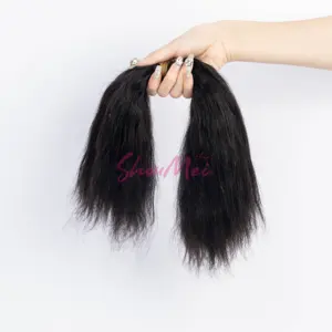 Cheveux humains tressés en vrac humides et ondulés pour tresses Boho ondulés en vrac humides et ondulés pour les styles de déesse