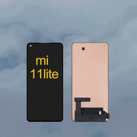 Panneau d'écran tactile d'affichage avec 1 an de garantie pour le téléphone portable Xiaomi Mi 11 Lite 4G/5G
