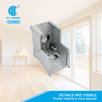 Fabricant de haute qualité – Support d'angle moulé sous pression en aluminium pour portes et fenêtres, accessoires en alliage d'aluminium