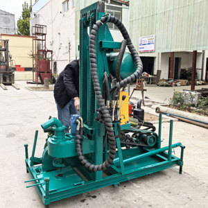 Nhà Máy Bán Hàng Trực Tiếp 100M 150M Độ Sâu Bánh Xe Di Chuyển Di Động Diesel Thủy Lực Nước Cũng Khoan Giàn Khoan Cho Mỏ Khoan - Product Image 4