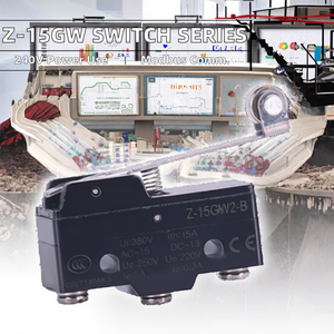 RS485 Communication Interface <b>Micro</b> <b>Switch</b> Z-15GW Series Models Z-15GW2-B Z-15GW255-B for PLC Dedicated Controllers - Product Image 2