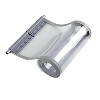 Rideau magnétique industriel en PVC pour la division de zones, barrière de contrôle d'accès robuste, bande transparente de 2 mm/3 mm