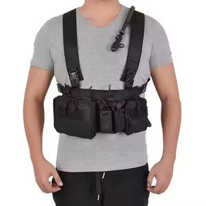 Chaleco Táctico Personalizable al por Mayor Directo de Fábrica, Marca OEM para Actividades al Aire Libre - Product Image 2