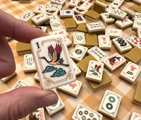 Maßgefertigte Luxuriöse Amerikanische Mahjong-Steine aus Acryl, Umweltfreundlich, Langlebig, Faltbar für Innen/Außen, Kinder-Großhandel