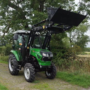 Tracteur agricole compact 50hp 60hp 70hp avec chargeur frontal et benne pour ferme et jardin - Product Image 2