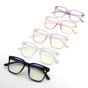 Lunettes d'ordinateur anti-lumière bleue de haute qualité, monture carrée large en TR90, protection oculaire anti-radiation - Product Image 3