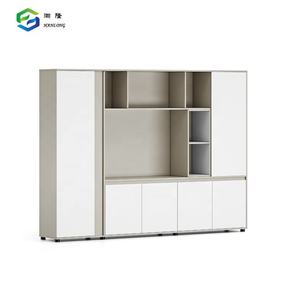 Librería grande <span class=keywords><strong>de</strong></span> madera maciza <span class=keywords><strong>de</strong></span> venta directa, archivador blanco moderno para uso escolar y hospitalario - Product Image 4
