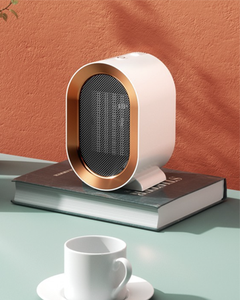 Chauffe-ventilateur électrique portable compact PTC 2025 – Mini radiateur personnel 600W pour <span class=keywords><strong>chambre</strong></span>, dortoir, bureau – Idéal pour l'hiver - Product Image 5