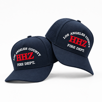 Casquette de golf 5 panneaux avec logo brodé, en sergé de coton premium lavé, boucle réglable, personnalisable, faible MOQ, durable et respirante