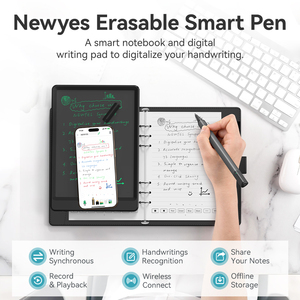 Newyes đa chức năng BT xóa được syncpen kỹ thuật số lưu trữ đám mây bằng văn bản Pad máy tính xách tay đồng bộ Bút Thông Minh - Product Image 4