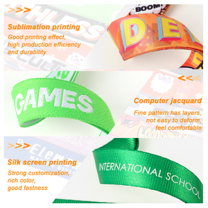 カスタムデザイン ポリエステル製 ランヤード フックアクセサリー付き 熱転写印刷 - Product Image 4