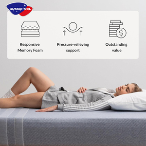 Nhà Sản Xuất Bán Buôn Nệm Khách Sạn Phòng Ngủ Vua Giường Nệm Cuộn Up Nén Hộp Bộ Nhớ Bọt Nệm - Product Image 3