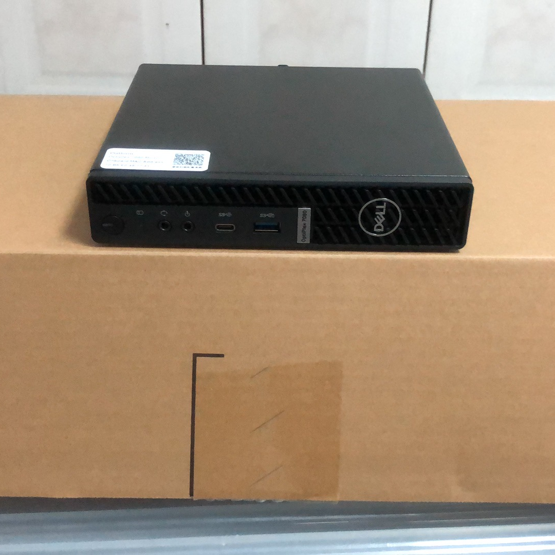 เดล L มินิพีซีเวิร์คสเตชั่ OptiPlex 7080mff ไมโครสก์ท็อปคอมพิวเตอร์ I5 Pc