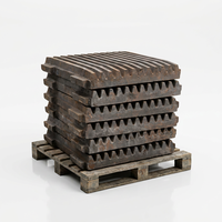 Plaques dentées fixes et mobiles de la série PE, pièces de rechange résistantes à l'usure pour concasseur à mâchoires de minerai de roche