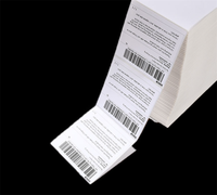 Étiquettes autocollantes en PVC thermique pour expédition, étiquettes de prix, usage industriel, haute résistance à la traction, marchandises pour supermarchés