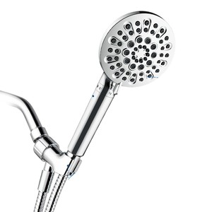 Cabezal de Ducha con 7 Funciones de Rociado, Masaje, Lluvia y Burbujas, Portátil, Cromado, Fácil de Limpiar, con Filtro - Product Image 5