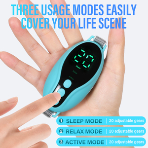 Masajeador de Mano Fitease con Microcorriente, Ayuda para Dormir, con Conector USB, ABS+Acero Inoxidable, Producto de Belleza y Cuidado Personal - Product Image 4