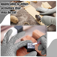 Gants magnétiques Anti-coupure pour ranger les clous, vis Kong, gants de sécurité Anti-Impact, revêtus de Nitrile, gants magnétiques résistants aux coupures