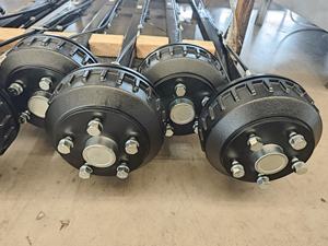 Tambor <span class=keywords><strong>de</strong></span> Freno Tipo Europeo Estilo <span class=keywords><strong>ALKO</strong></span> 200*50, Tubo Cuadrado, Eje Recto - Product Image 5