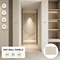 Panneau mural en PVC à grain tissé, résistant à l'humidité, pour escalier, chambre, appartement, design moderne, prix de gros OEM, vente directe usine