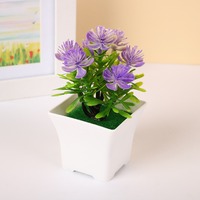 7 Kleine Pflaumen blüten simulation Künstliche Blume Gefälschte Kunststoff Dekorative Wandbehang für Home Office für Hochzeiten Thanksgiving