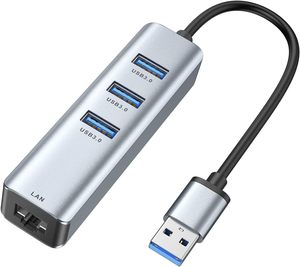 3.0 <span class=keywords><strong>USB</strong></span> 1000Mbps <span class=keywords><strong>Ethernet</strong></span> Hub 5Gbps Truyền Dữ Liệu 3 Cổng <span class=keywords><strong>USB</strong></span> 3.0 Hub Với RJ45 1Gbps Gigabit <span class=keywords><strong>USB</strong></span> Để <span class=keywords><strong>Ethernet</strong></span> <span class=keywords><strong>Adapter</strong></span> - Product Image 2