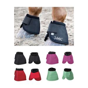 Bottes de protection pour chevaux en néoprène avec logo personnalisé, vente en gros, fournisseur équestre - Product Image 2