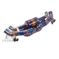 Sistema de Escape Valvetronic de Aleación de Titanio para Porsche 992 Carrera 3.0T/3.8T, Silenciador de Alto Rendimiento, Ajuste OEM 1:1
