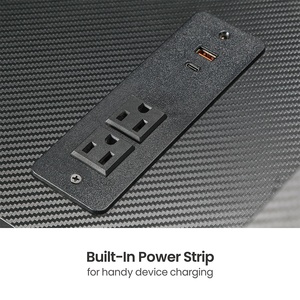 โต๊ะเล่นเกมพร้อมอุปกรณ์เสริมคอมพิวเตอร์ตั้งโต๊ะแบบเคลื่อนย้ายได้มีขาตั้งแบบตั้งมุม GMD15-7 - Product Image 5