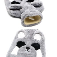 Housse de bouteille d'eau chaude de bonne qualité, 1 pièce, avec couvercle en peluche, housse de bouteille d'eau chaude en caoutchouc