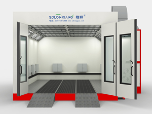 Cabine de <span class=keywords><strong>peinture</strong></span> et de séchage ultra-économique à chauffage au gaz, avec brûleur Riello italien 6,5 kW, pour la réparation de carrosseries automobiles - Product Image 3