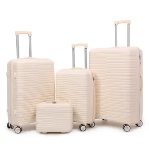 Precio de fábrica Nuevo material Pp calidad Trolley Maleta Equipaje rodante 4PCs Sets para la <span class=keywords><strong>venta</strong></span> - Product Image 1