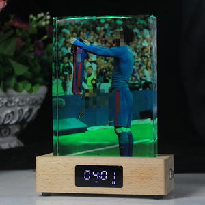 Bóng đá Fan Collectible theo chủ đề bluetooth đèn loa, món quà sáng tạo cho nam giới/bạn bè, văn phòng bàn trang trí nội thất với ĐộI Logo - Product Image 3