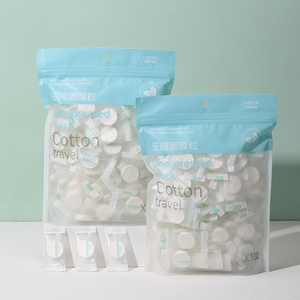 LMLTOP Etiqueta Privada máscara de hoja comprimida 100 Uds máscara facial cosmética Diy desechable cuidado de la piel máscara Facial de algodón orgánico D0864 - Product Image 4