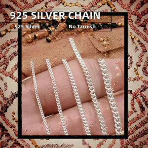 Chaînes en argent 925 vintage à maillons épais 1,2 mm, traitement anti-ternissement, composants de bijoux permanents plaqués or 14 carats pour - Product Image 3