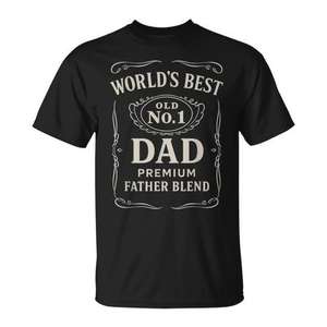 T-shirt Premium « Meilleur Papa du Monde » – Cadeau Fête des Pères - Product Image 1