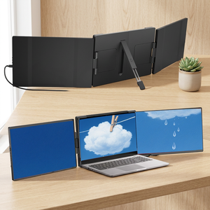 14 Inch Dual Triple <b>Screen</b> Monitor Portable IPS Panel <b>Laptop</b> - Product Image 1