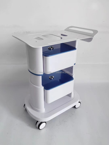 Beauty Salon <b>Trolley</b> Salon Special <b>Trolley</b> Hair Salon <b>Trolley</b> Black Pink Cart - Product Image 4