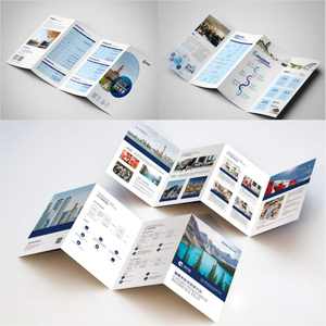 Brochure publicitaire A4 A5 A6 brillante personnalisée Brochure manuelle Impression de brochures commerciales Flyers - Product Image 4