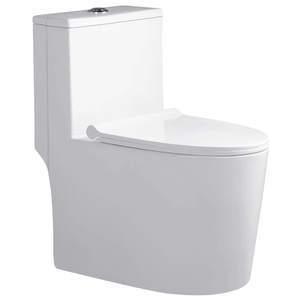 Meilleures ventes de toilettes en céramique modernes à une seule pièce, à double chasse, à siphon, résistantes au gel, pour salle de bain et villa - Product Image 5