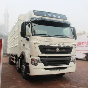 Sinotruk-camión de carga con 10 ruedas, camión de carga con nuevo cubo, Camiones usados, precio barato