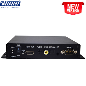 MPC1005 UHD 4K <span class=keywords><strong>HDMI</strong></span>出力デジタルサイネージTVメディアプレーヤーボックスプッシュボタンとRS232コントロール出力脱出室 - Product Image 3