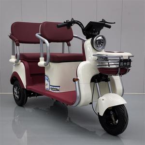 Triciclo de Tres Ruedas de Estilo Moderno para Adultos, Carroza Abierta, Batería de Plomo-Ácido de 60v, 3 Pasajeros - Product Image 5