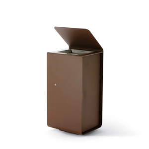Rifiuti in acciaio Corten commerciale pubblico all'aperto grande smistamento in <span class=keywords><strong>metallo</strong></span> cestino per rifiuti cestino per rifiuti - Product Image 4