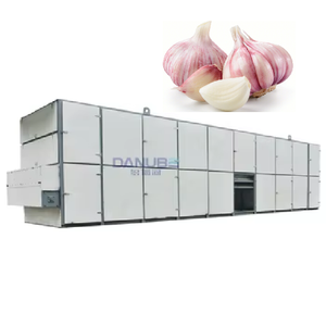 Vegetable Garlic Multi Layer Continuous Mesh Belt Dryer Garlic Process Line - Product Image 1