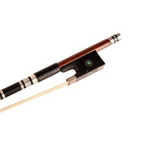 LZS G16 Performance Archet de violon de qualité professionnelle Queue de cheval blanche Accessoire pour instrument à cordes