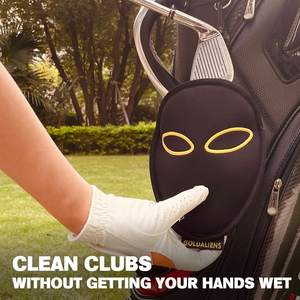 Golf Club Cleaner Ball Cleaning <b>Bag</b> Waterproof Golfer's Ultimate Green Clean Scrub Equipment Accessories Removable Clip - Product Image 3