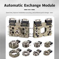 Disque de changement rapide pour robot, en aluminium résistant à l'usure, fixation automatique pour pince robotique, échange rapide d'outil en atelier automatisé