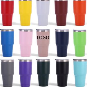 Gobelets isothermes en acier inoxydable de 30 oz de qualité supérieure, en gros, pour sublimation, avec logo - Product Image 1